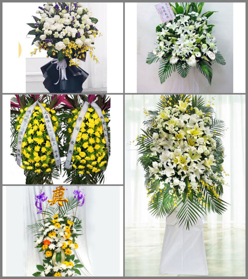 北京东城区龙潭街道左安漪园社区白事花篮预定